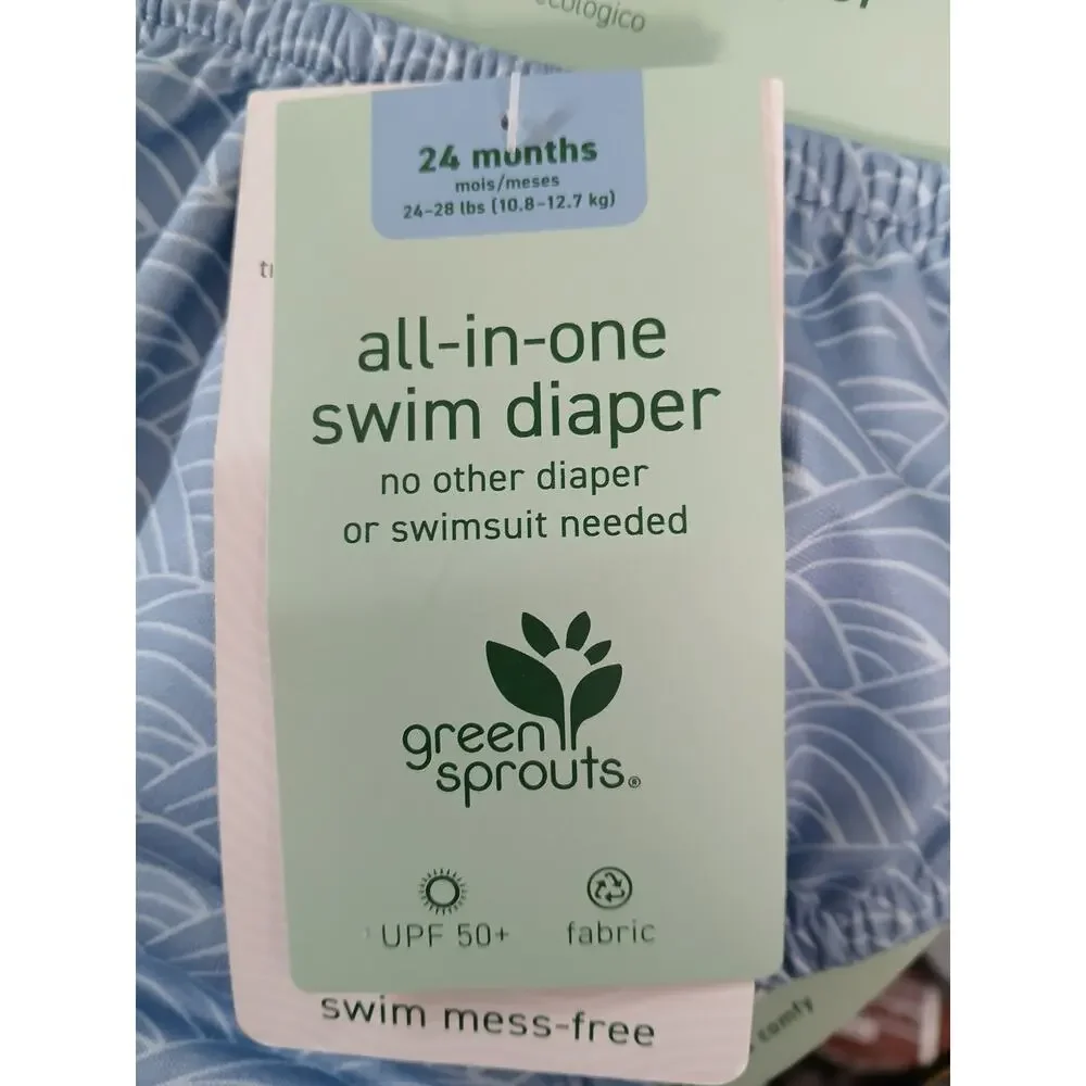 All in one swim diaper by green sprouts 24 months